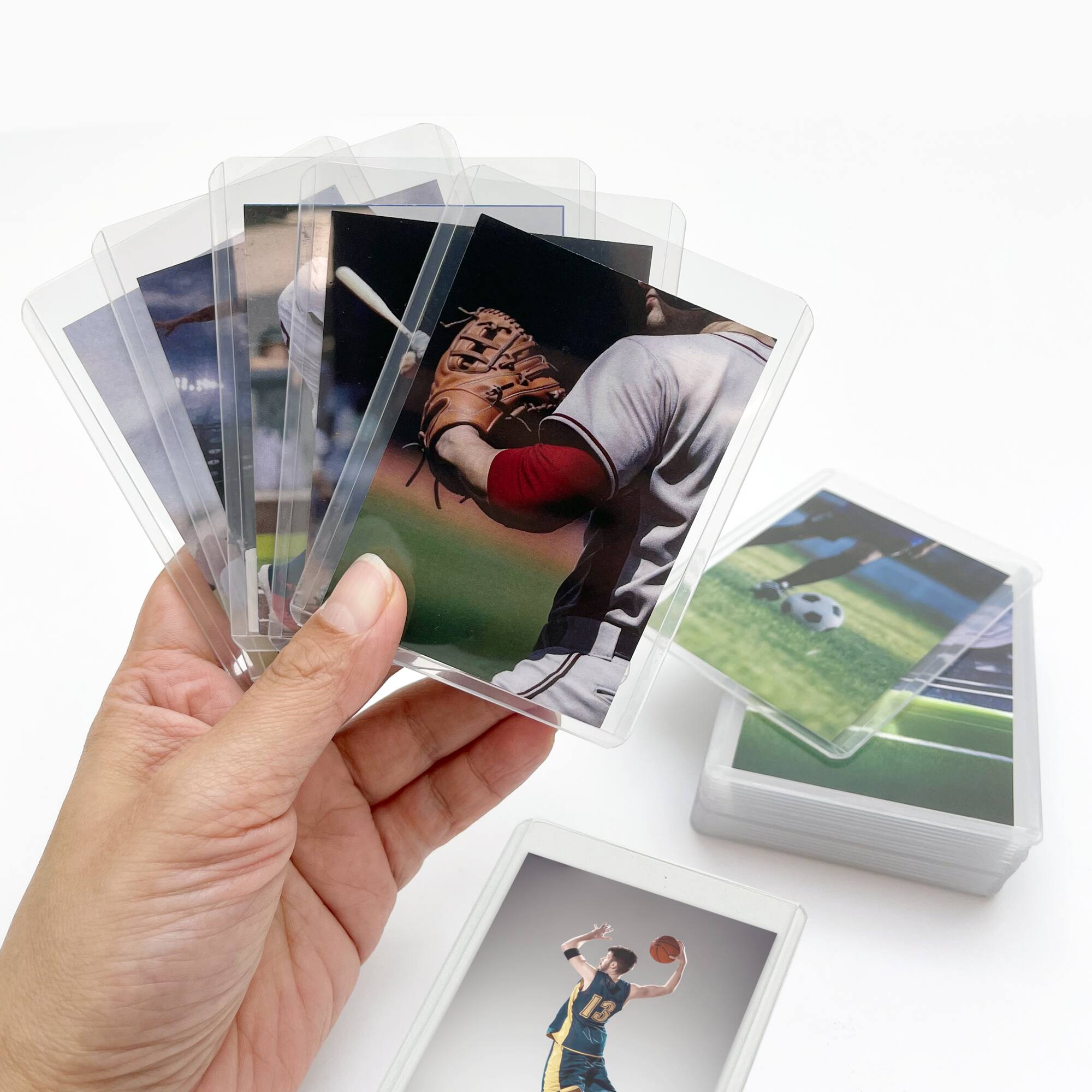 Clear Plastic Top Loading Trading Card Holders, 25ct. by Studio Décor®